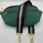 Sac BANANE vert grainé