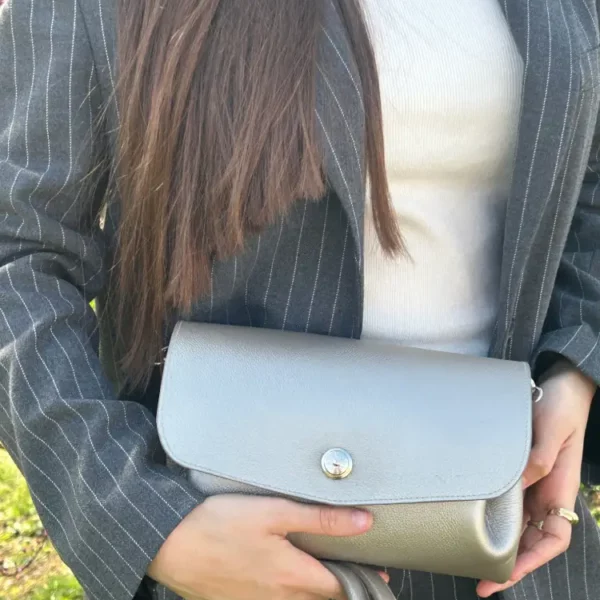 Sac Le PETIT ESSENTIEL gris tourterelle
